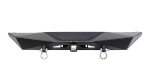 Jeep Wrangler Rubicon Bumper - Front + Rear - Fishbone Offroad - Steel W/Stinger - Black Textured Powdercoat - `07-`18